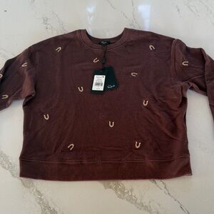NWT Rails Ramona Brown Sweatshirt size small